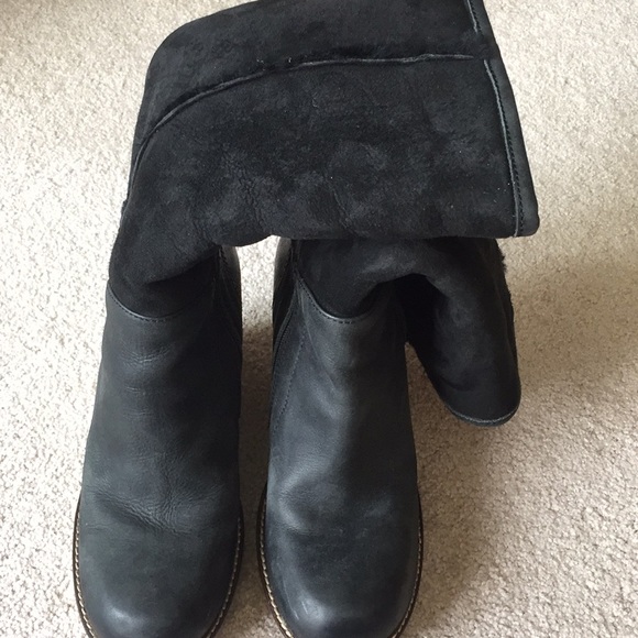 Alberto Fermani Handmade Shearling boots 8 1/2. - Picture 2 of 9